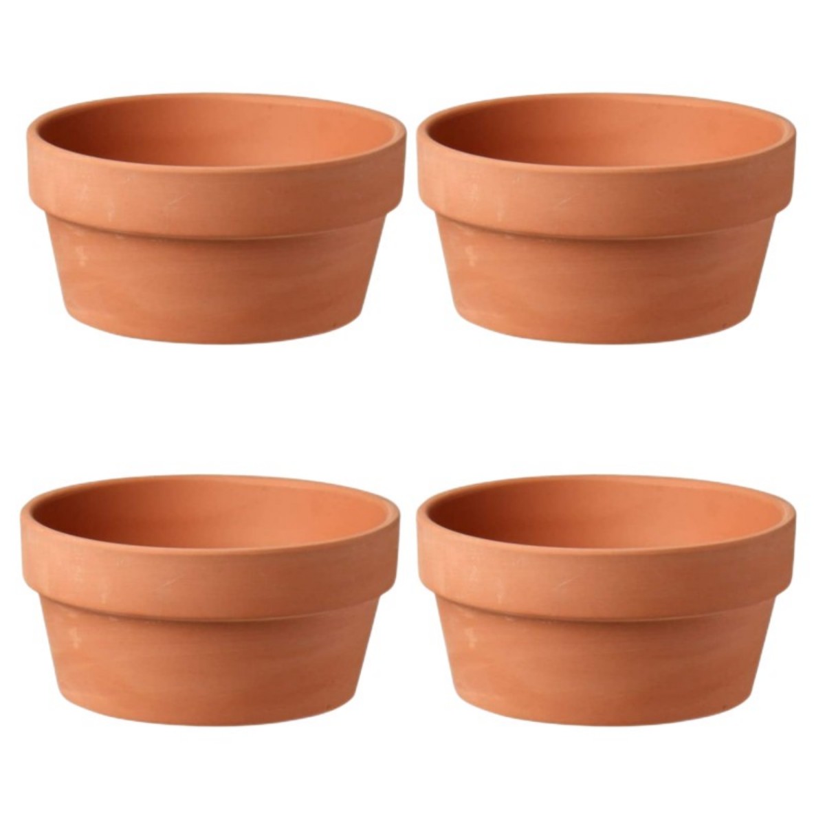 6 PCS Terracotta Buld Pots 3.5 - Aloe Vera Pot recension och pris
