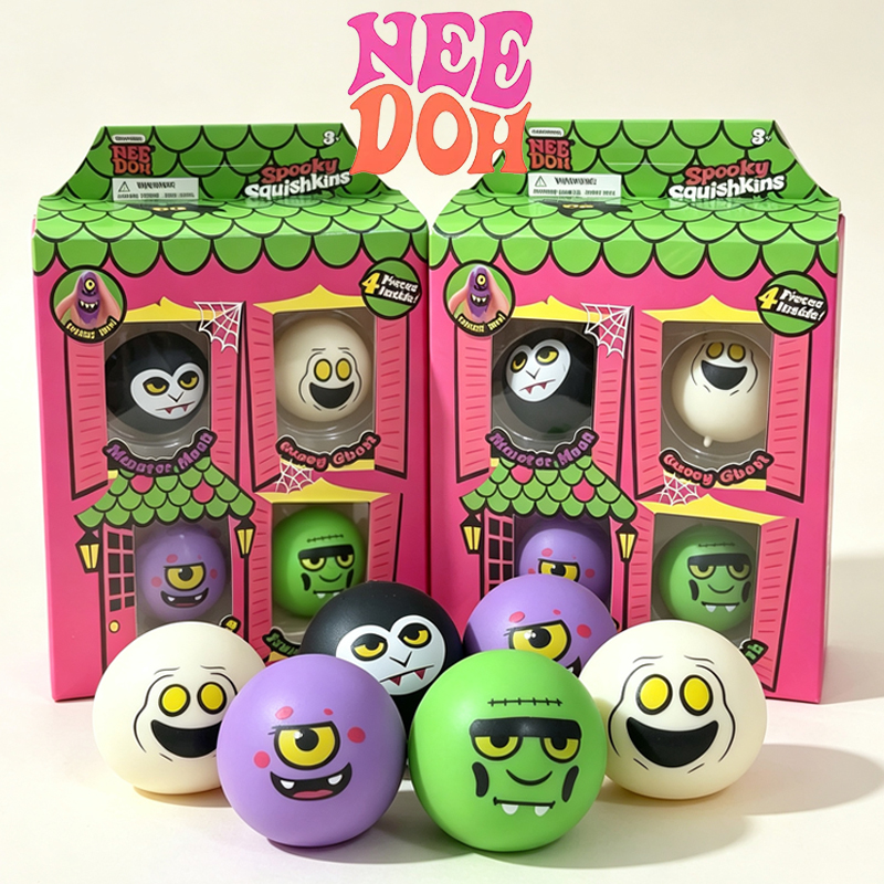 Needoh Spooky Squishkins Mini  - Monstera Adansonii recension och pris