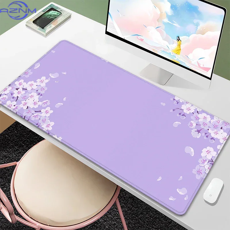 Purple Blossom Deskmat Cute Pa - Tradescantia Purple recension och pris